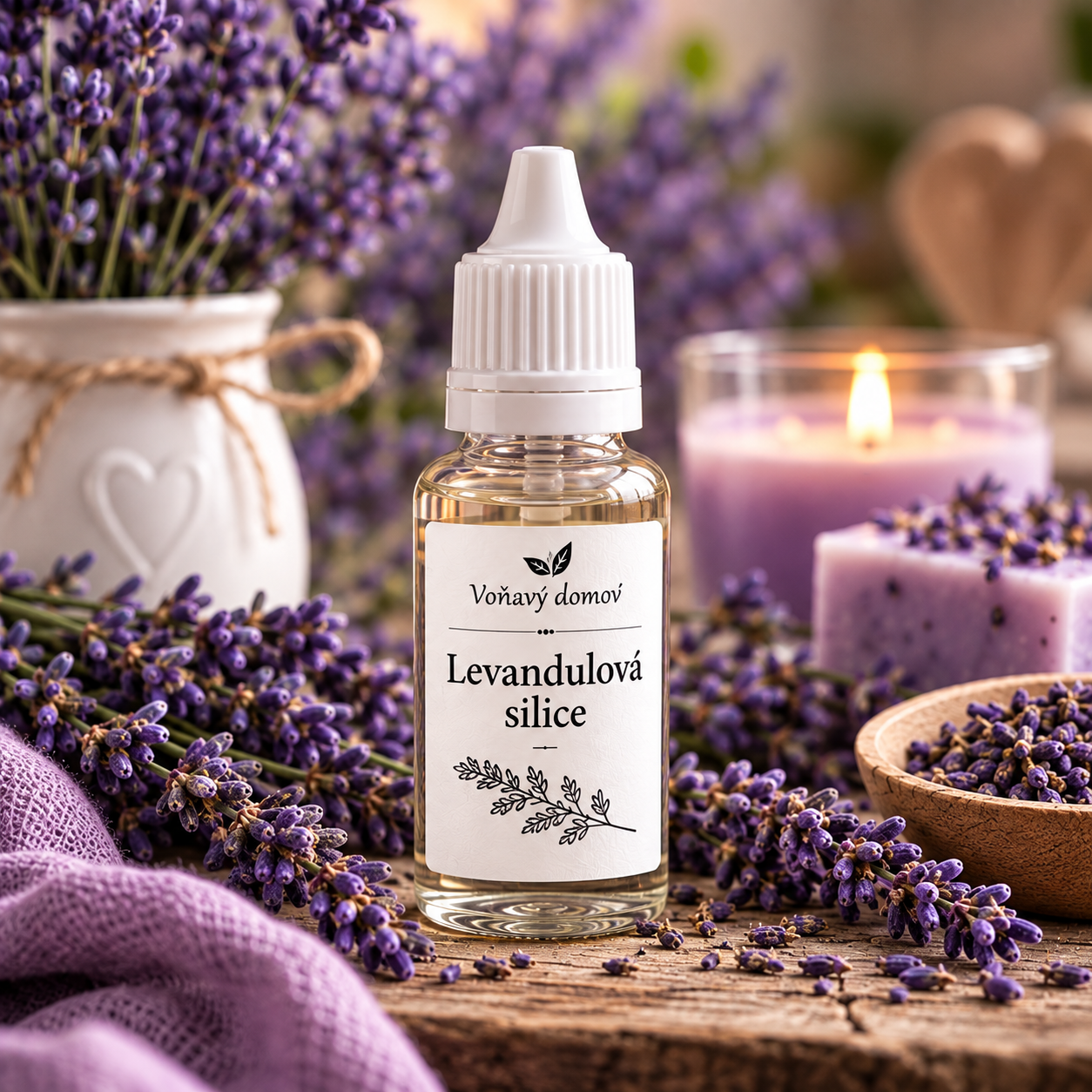 Aroma do mýdel a svíček Levandulová silice 10 ml